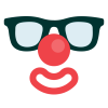 Mask of clown